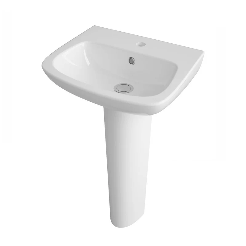 Moby 450mm Basin & Full Pedestal