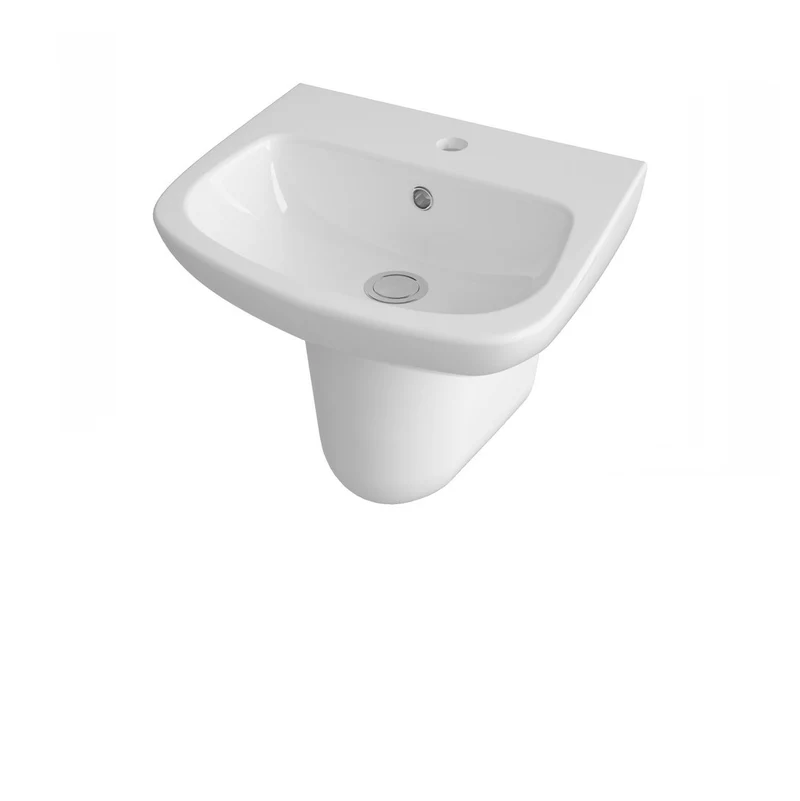 Moby 450mm Basin & Semi Pedestal
