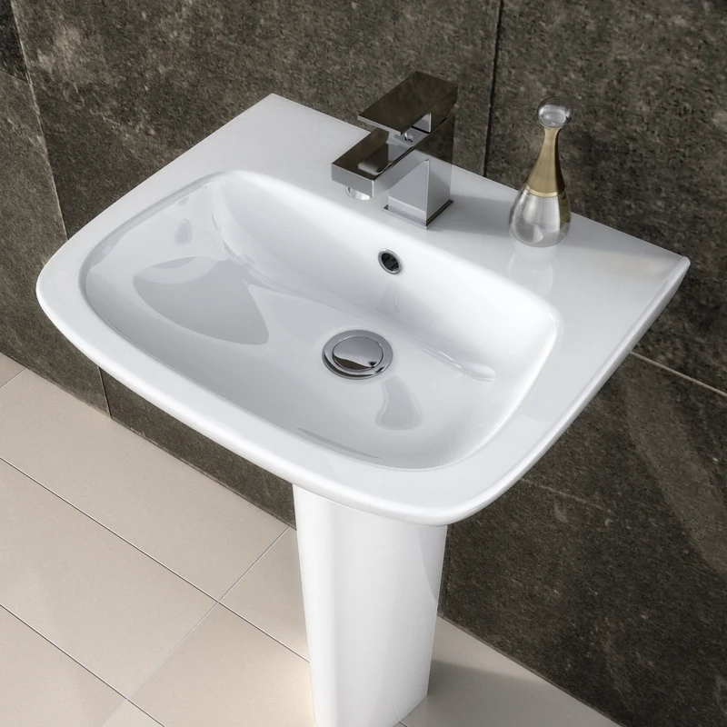 Moby 450mm Basin & Semi Pedestal