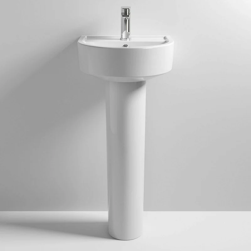 Capri 420mm Basin & Full Pedestal