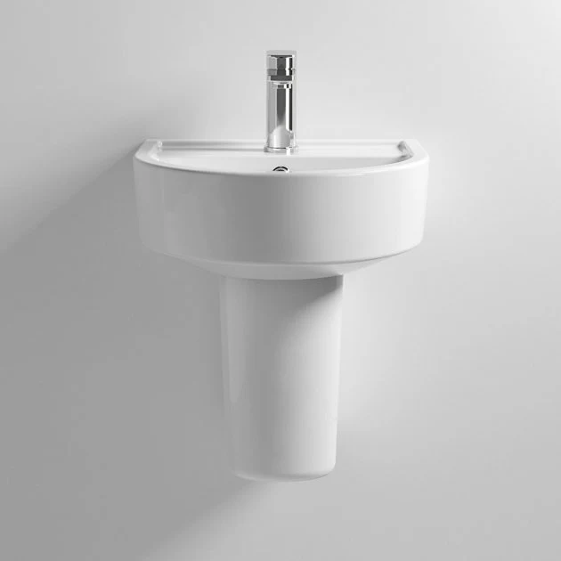 Capri 420mm Basin & Semi Pedestal