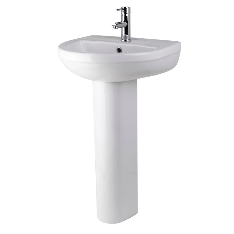 Lomond 500mm Basin & Full Pedestal