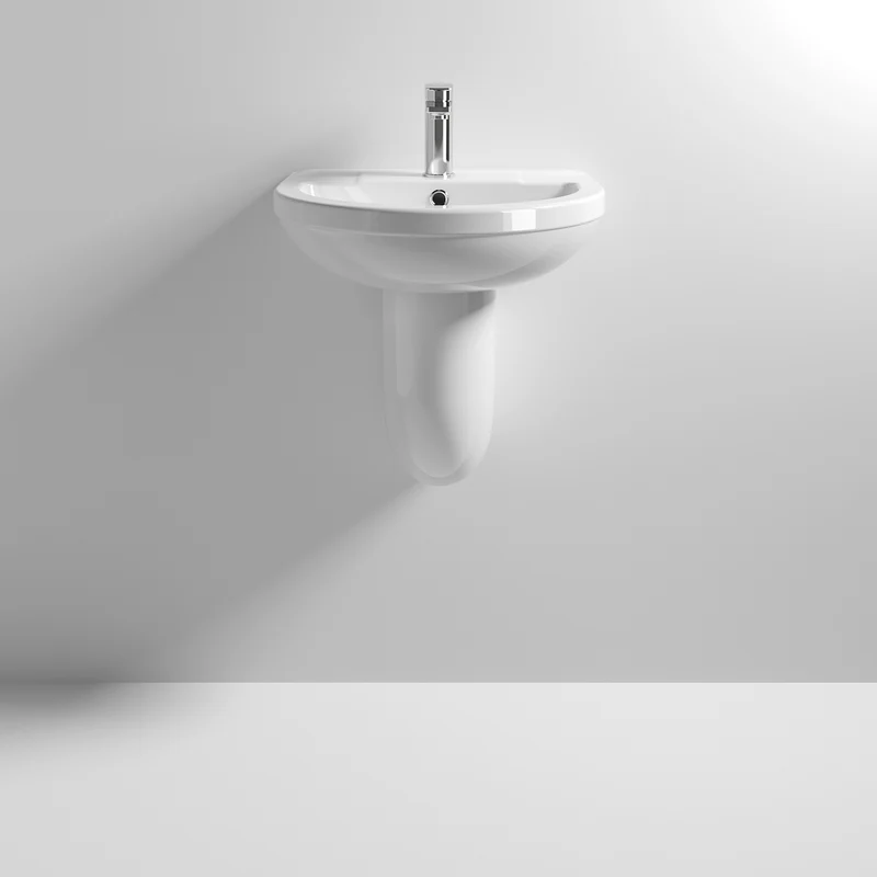Lomond 500mm Basin & Semi Pedestal
