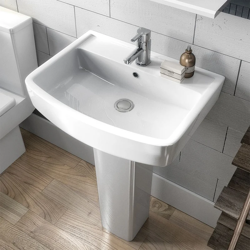 Cape 520mm Basin & Full Pedestal