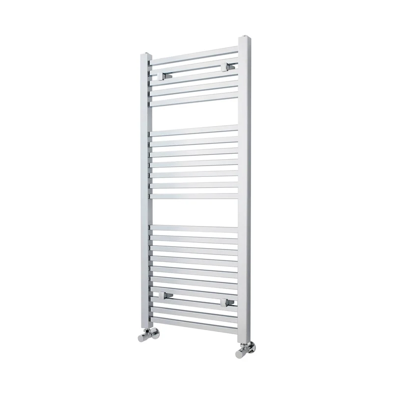 Nuie Square Ladder Rail Contemporary Chrome Steel 1200x500x40mm