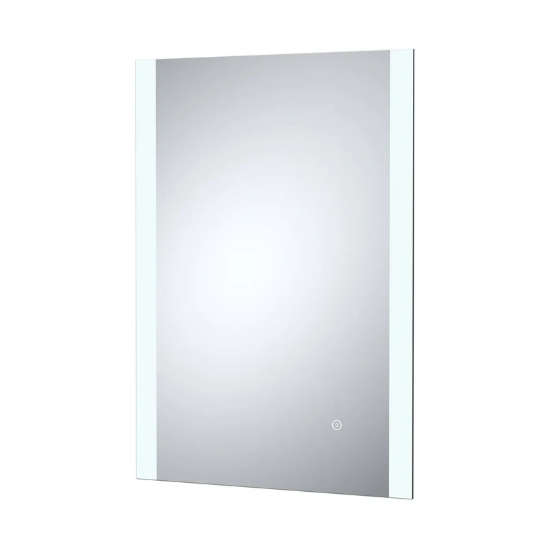 Nuie Led Touch Sensor 700 X 500 Ambient Mirror Contemporary Silver Aluminium 700x500x30mm - LQ601