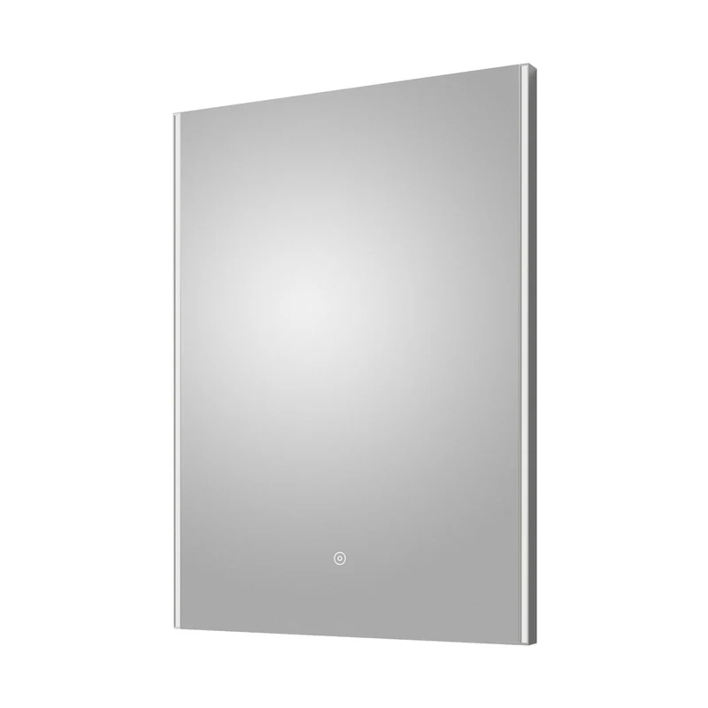 Nuie Led Touch Sensor 700 X 500 Led Mirror Contemporary Silver Aluminium 700x500x33mm