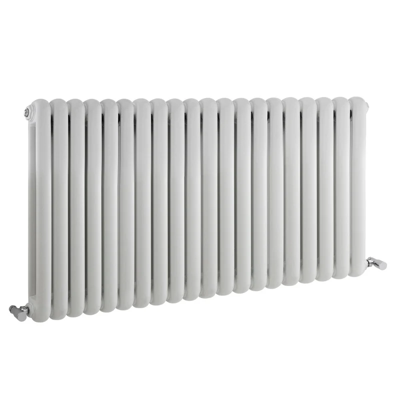 Nuie Salvia Designer Radiator Contemporary White Steel 635x1223x80mm