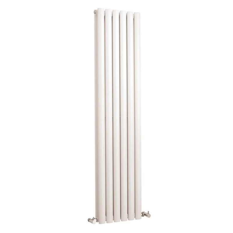 Nuie Revive Double Panel Designer Radiator Contemporary White Steel 1500x354x85mm
