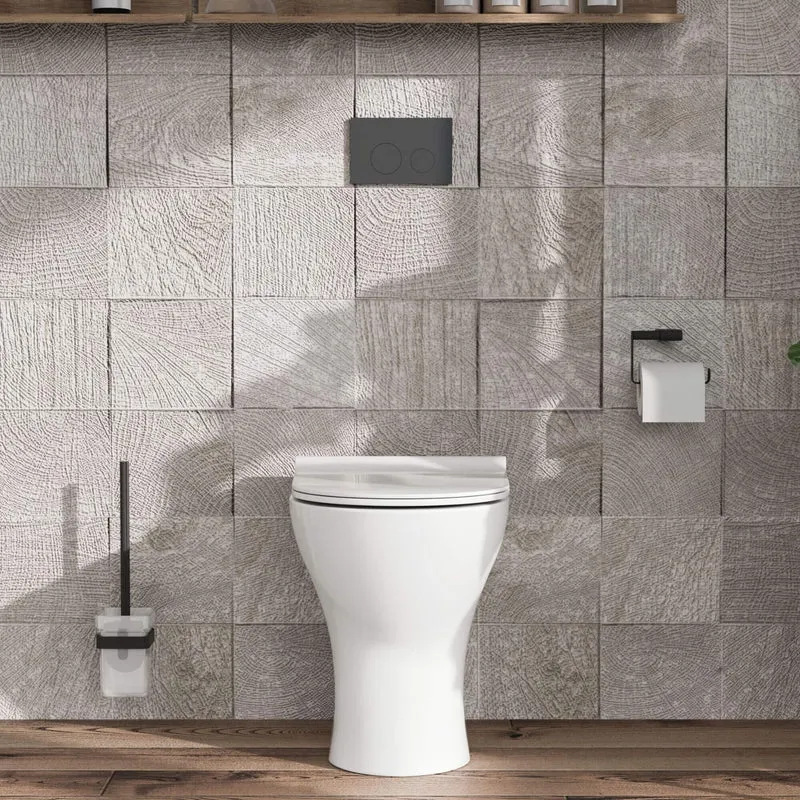 Lana Rimless Back To Wall Toilet & Soft Close Seat