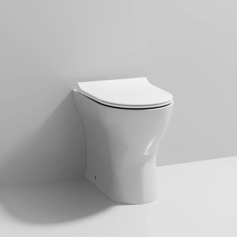 Lana Rimless Back To Wall Toilet & Soft Close Seat