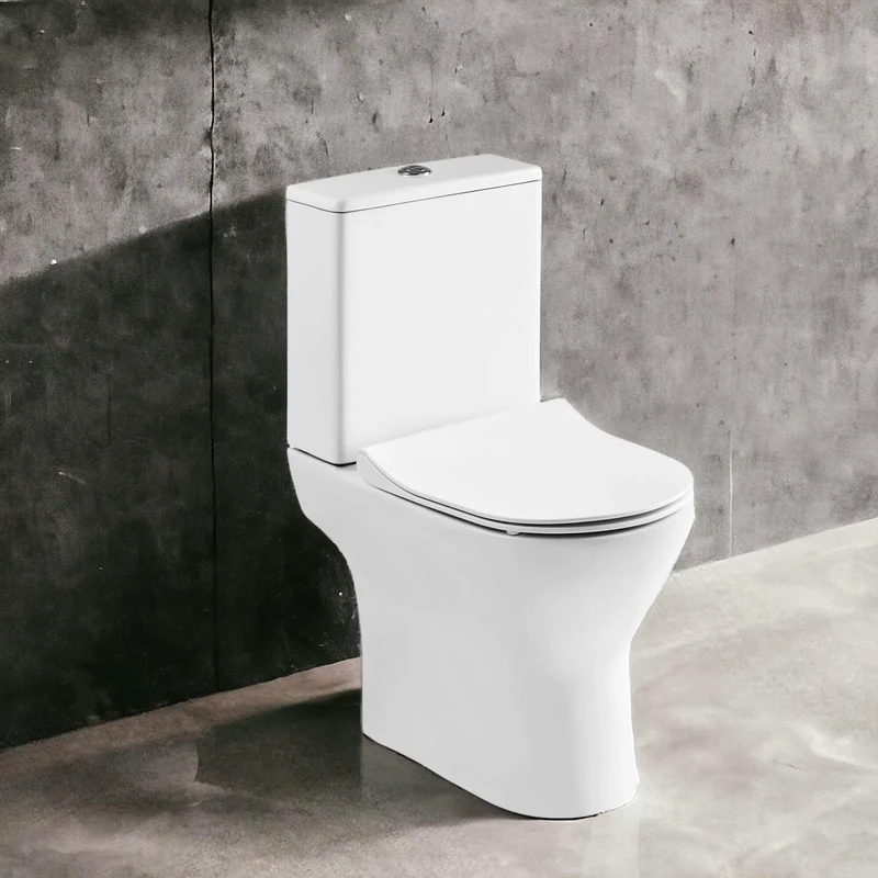 Lana Compact Rimless Close Coupled Toilet & Soft Close Seat