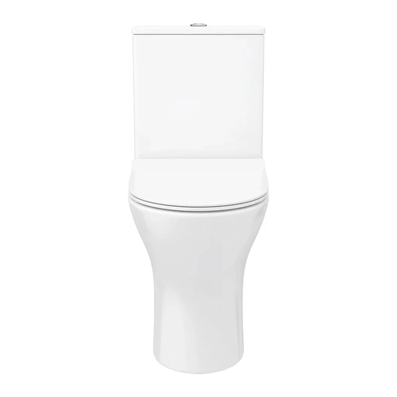 Lana Compact Rimless Close Coupled Toilet & Soft Close Seat