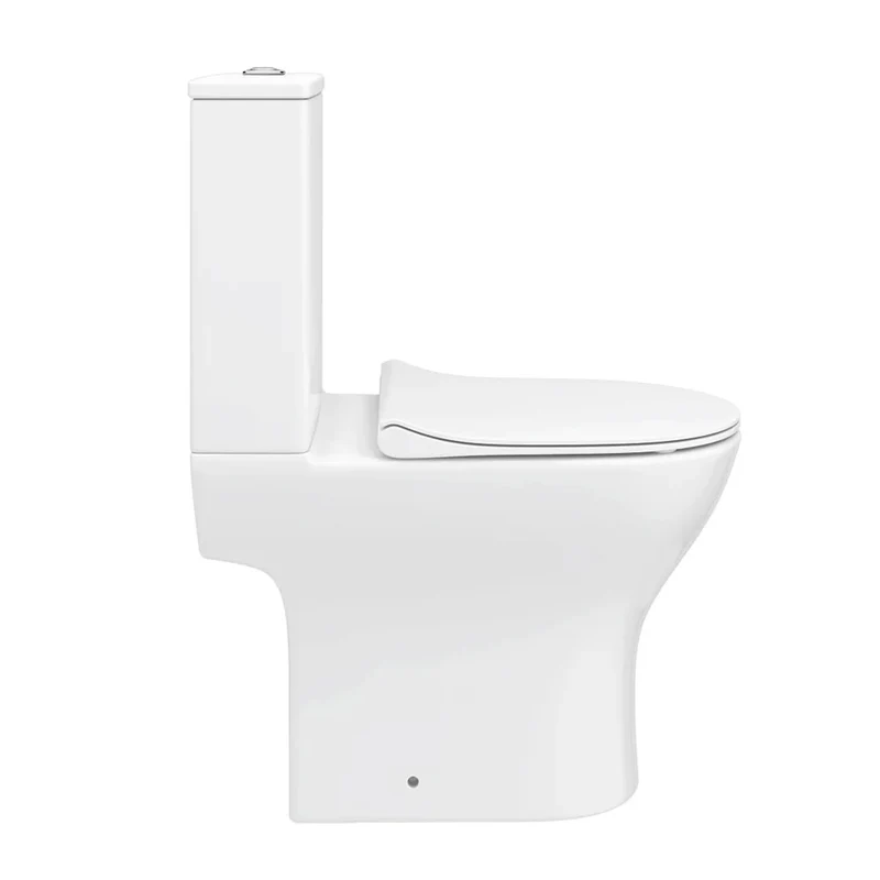 Lana Compact Rimless Close Coupled Toilet & Soft Close Seat