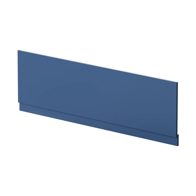 Nuie Urban 1800mm Bath Front Panel Contemporary Satin Blue MDF Painted Matt 560x1795x36mm