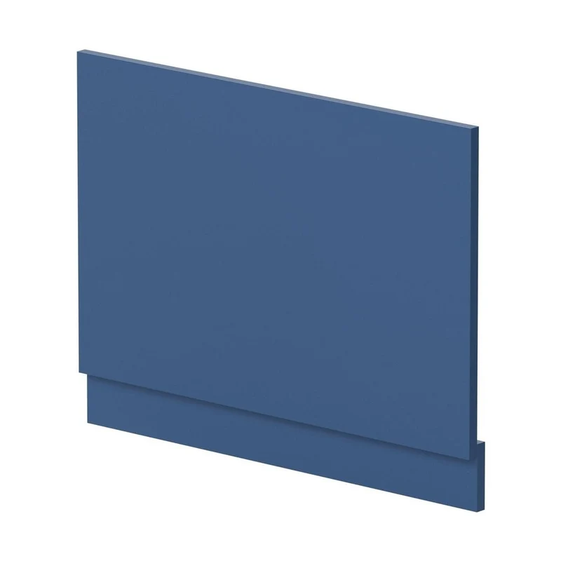 Nuie Urban 750mm Bath End Panel Contemporary Satin Blue MDF Painted Matt 560x730x36mm