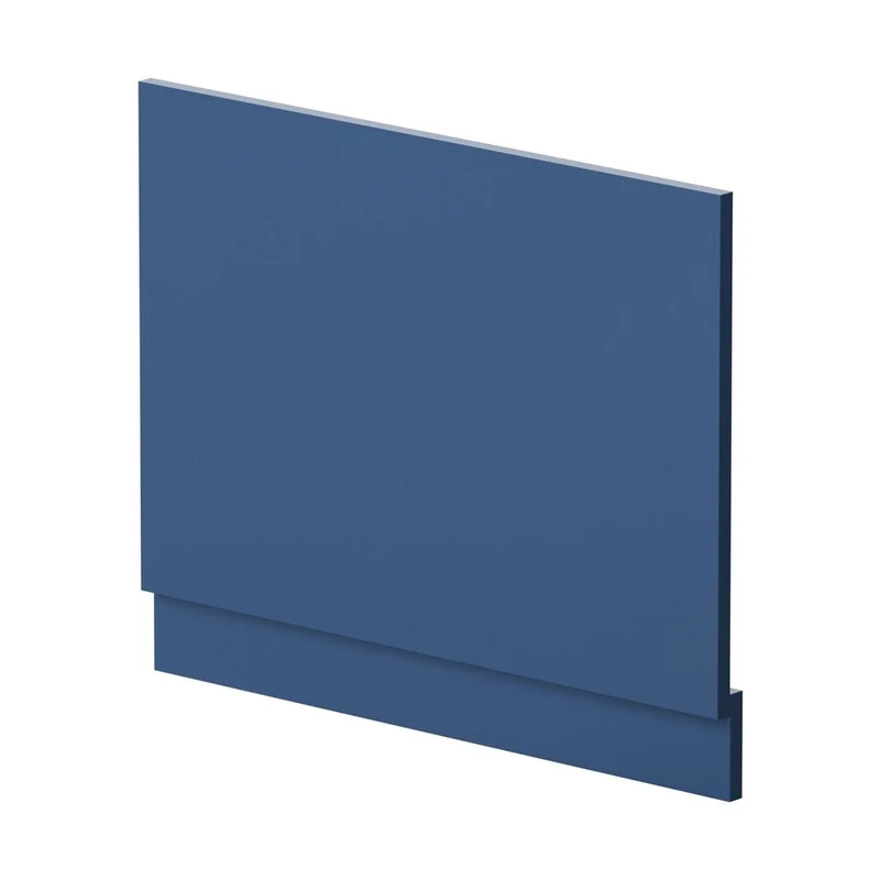 Nuie Urban 700mm Bath End Panel Contemporary Satin Blue MDF Painted Matt 560x680x36mm