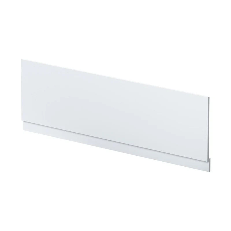 Nuie Urban 1800mm Bath Front Panel Contemporary Satin White MDF Painted Matt 560x1795x36mm