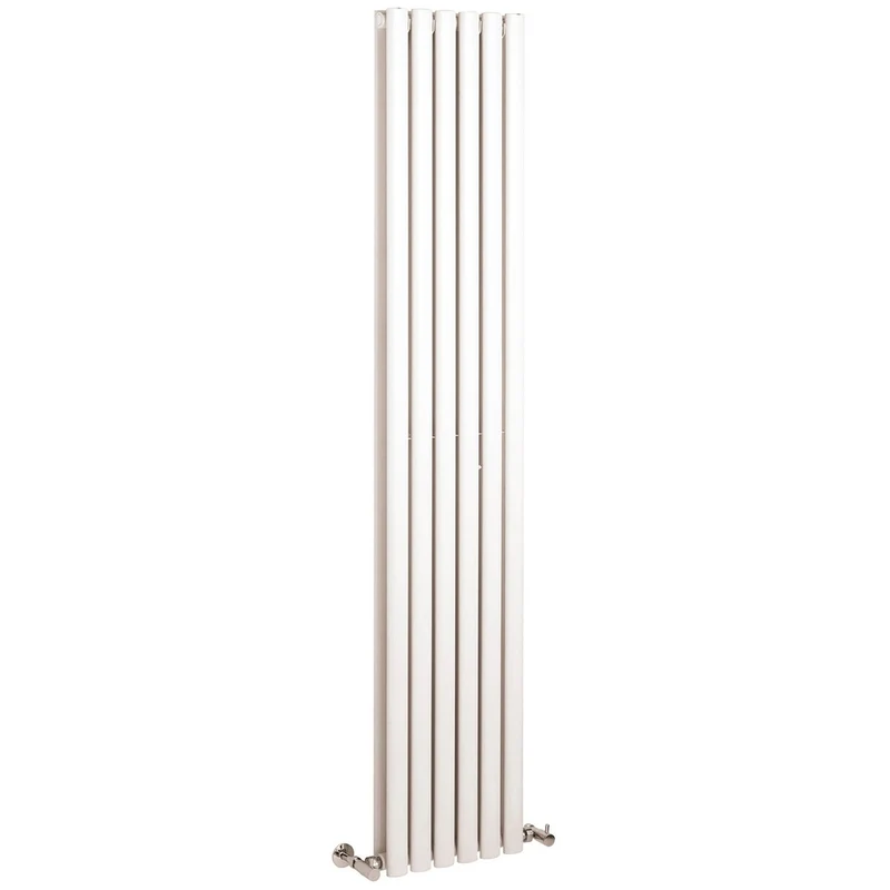Nuie Revive Double Panel Designer Radiator Contemporary White Steel 1800x354x79mm