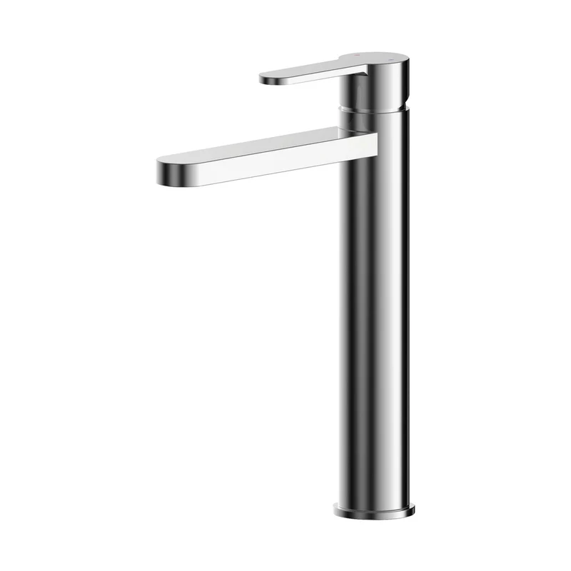 Nuie Arvan High-rise Mono Basin Mixer (no Waste) Contemporary Chrome Brass,plastic 290x52x187mm