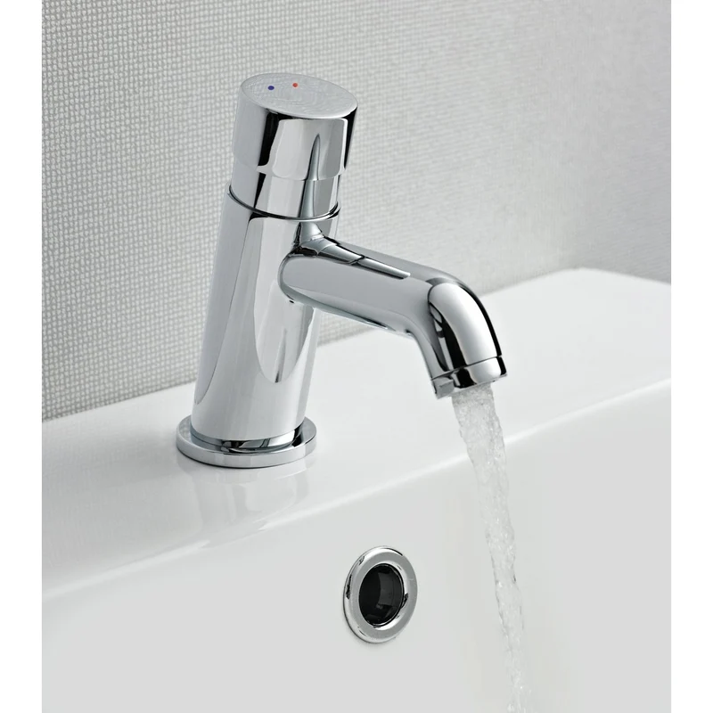 Nuie Mono Basin Mixer Contemporary Chrome Brass 146x45x108mm