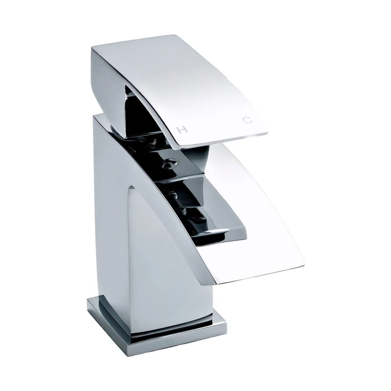 Nuie Vibe Midi Mono Basin Mixer Contemporary Chrome Brass,plastic 180x55x134mm