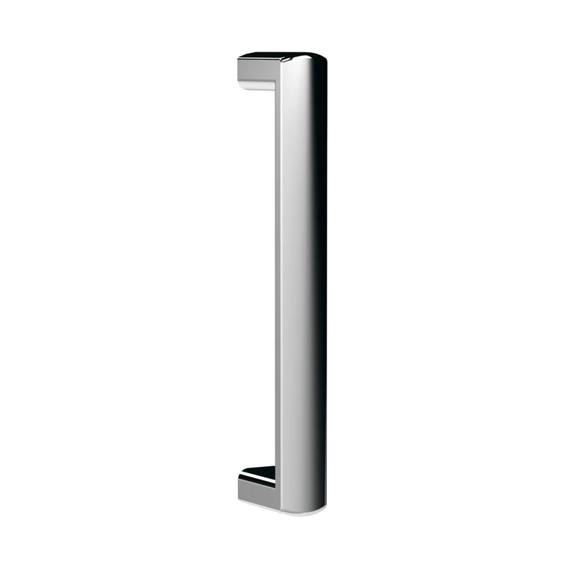 Nuie Ella Square Handle Contemporary Chrome ABS 156x18x62mm
