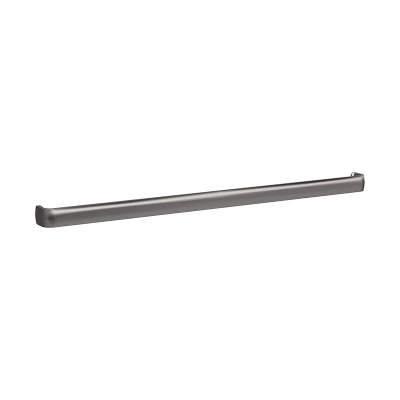 Nuie 328mm D Handle (320mm Centres) Contemporary Brushed Pewter Stainless Steel 20x328x16mm