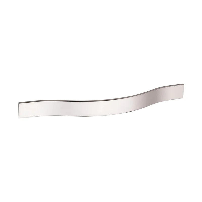 Nuie Handles Chrome Strap Handle Contemporary Brass 810x400x355mm