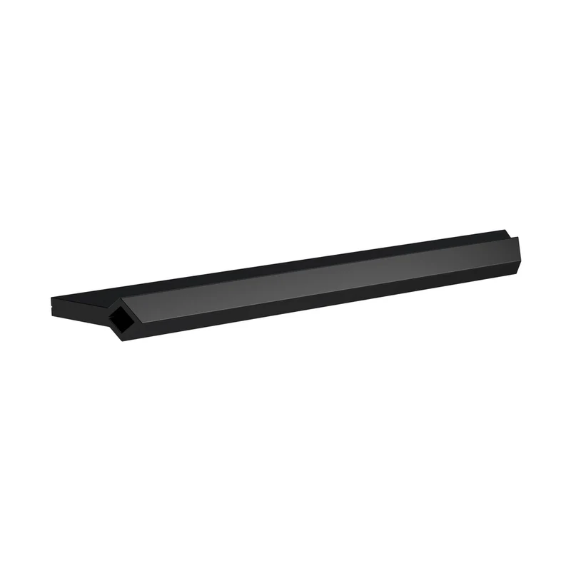 Nuie Handles Profile Handle 160mm Contemporary Black Aluminium 14x176x30mm