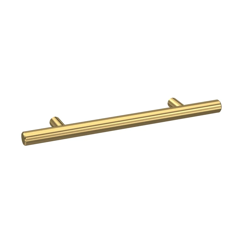 Nuie Handles 155mm Bar Handle Contemporary Brushed Brass Brass 155x16x36mm