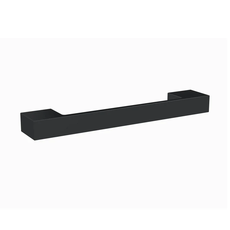 Nuie Handles 150mm D Handle Contemporary Matt Black Brass 150x24x29mm
