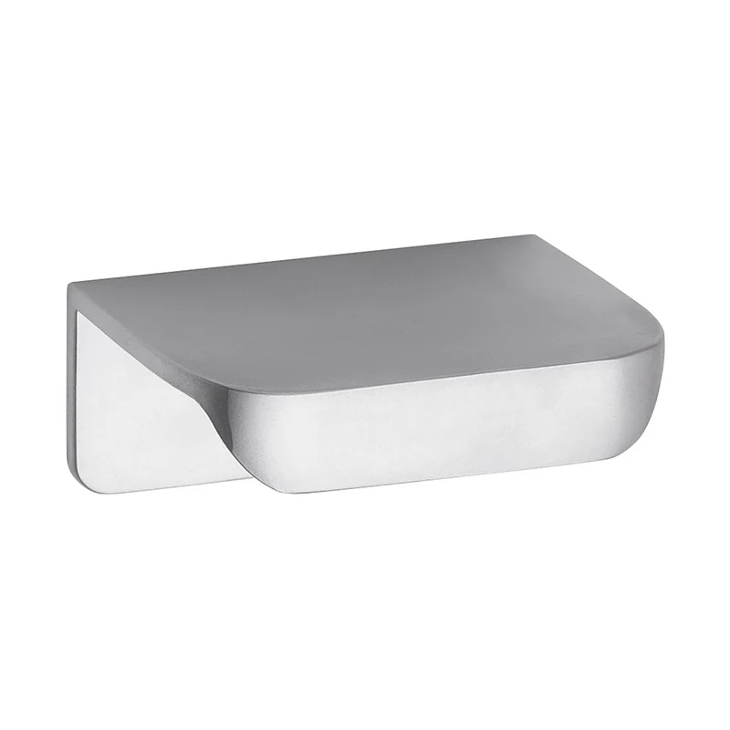 Nuie Handles Small Rear Fixed Handle 50mm Contemporary Chrome Brass 21x50x37mm