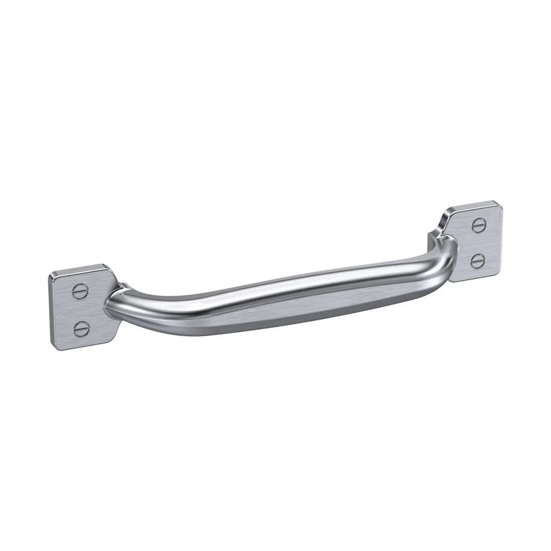 Nuie Handles Strap Handle 96mm Contemporary Satin Nickel Brass 126x19x23mm