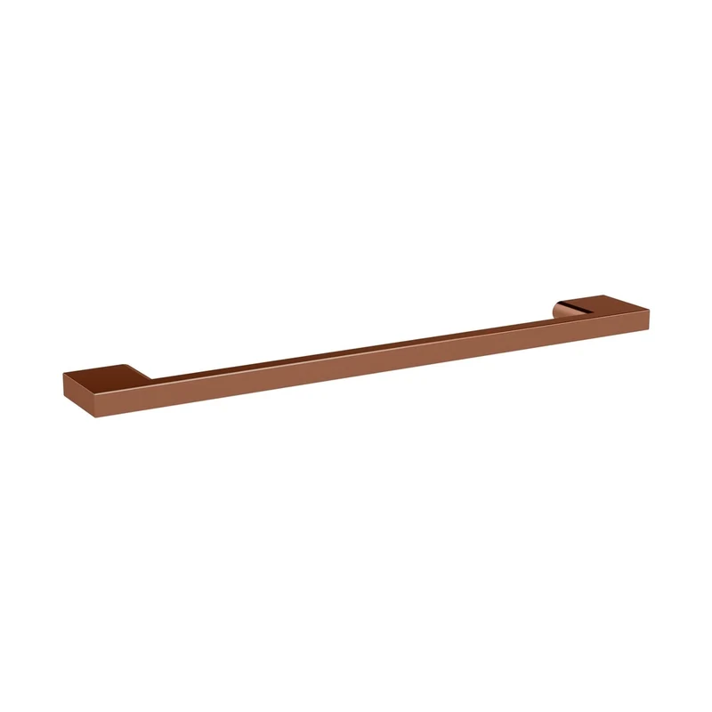 Nuie D Handle 192mm Centres Contemporary Brushed Bronze Brass 223x8x28mm