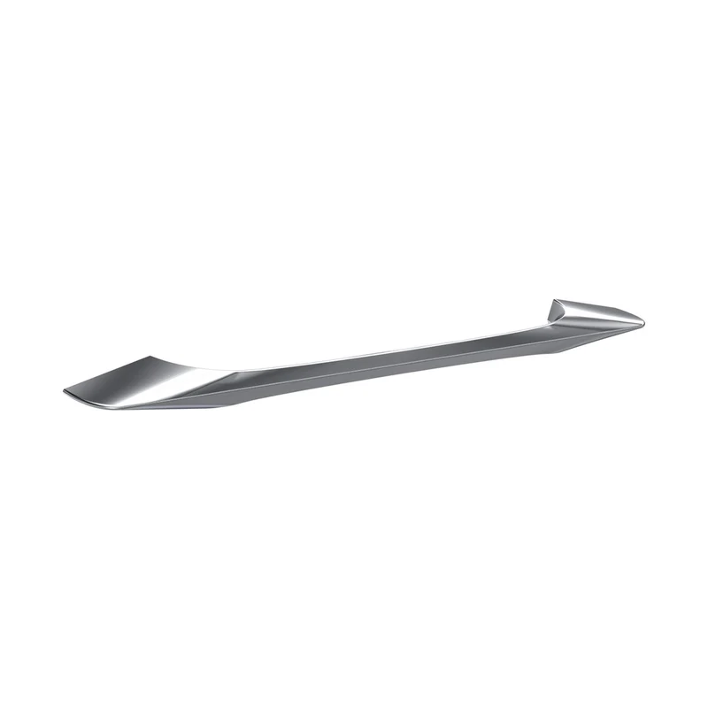 Nuie Handles D Shaped Handle 224mm Contemporary Chrome Zamac 20x253x32mm