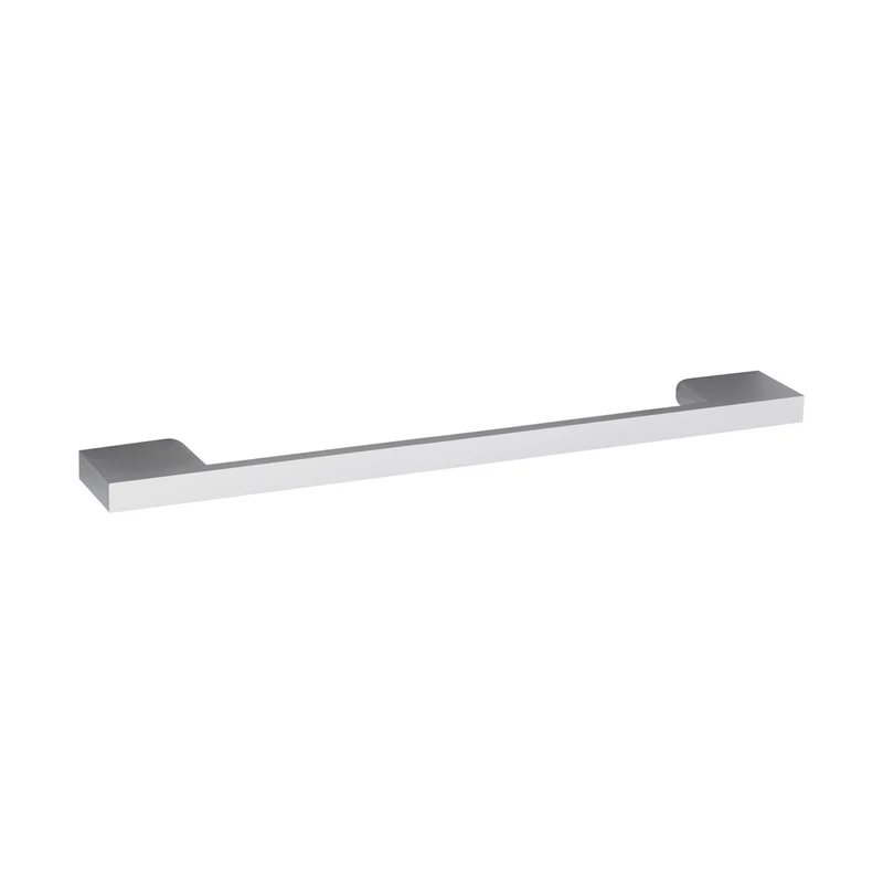 Nuie Handles Chrome D Handle Contemporary Brass 28x223x8mm