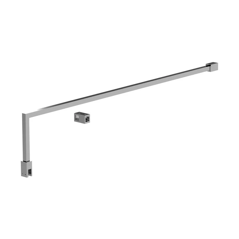 Nuie Support Bar Kit Contemporary Chrome Stainless Steel 150x15x1000mm