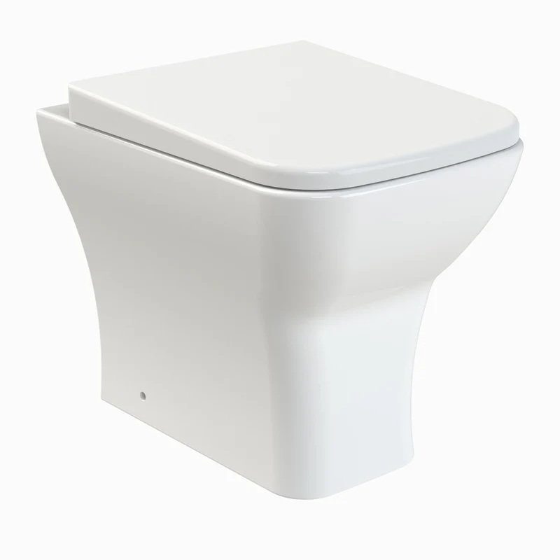 Como Rimless Back To Wall Toilet & Soft Close Seat