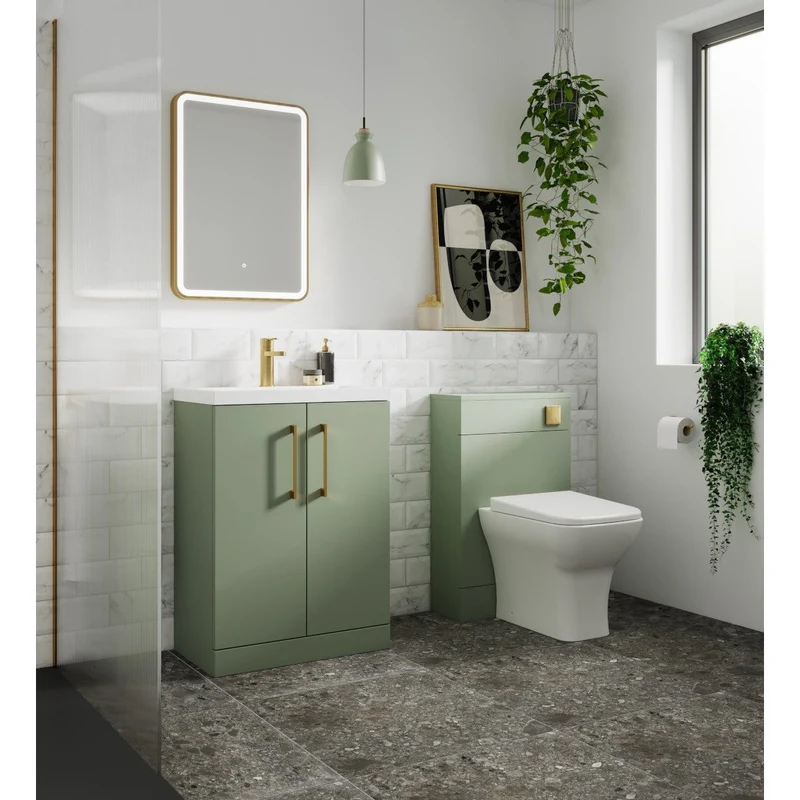 Como Rimless Back To Wall Toilet & Soft Close Seat