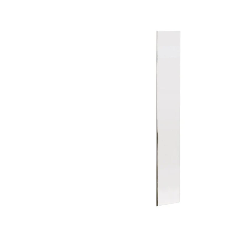 Hudson Reed Wetroom Screens 215mm Wetroom Return Screen Contemp Chrome Aluminium 1950x215x22mm