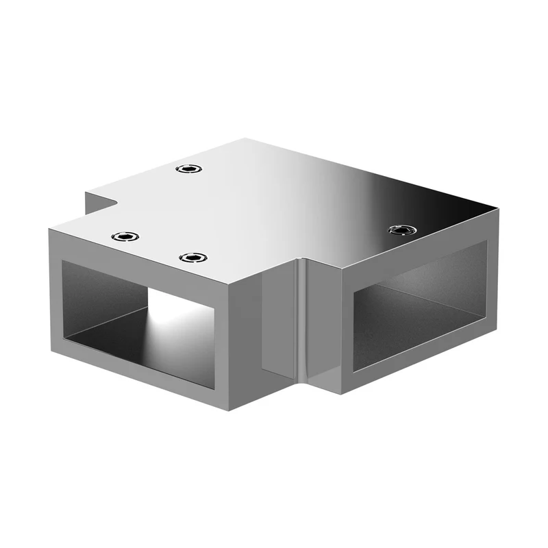 Hudson Reed Wetroom Accessories T-piece Contemp Chrome Stainless Steel 19x53x53mm