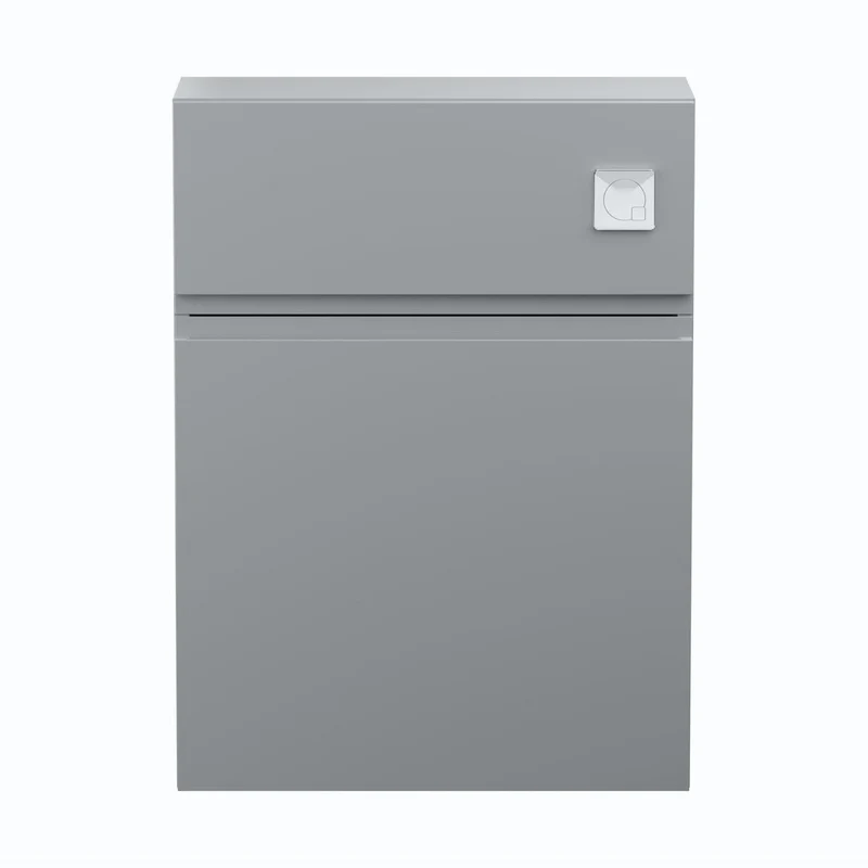 Hudson Reed Urban 500mm Wc Unit Contemp Satin Grey MFC Painted Matt 810x500x253mm