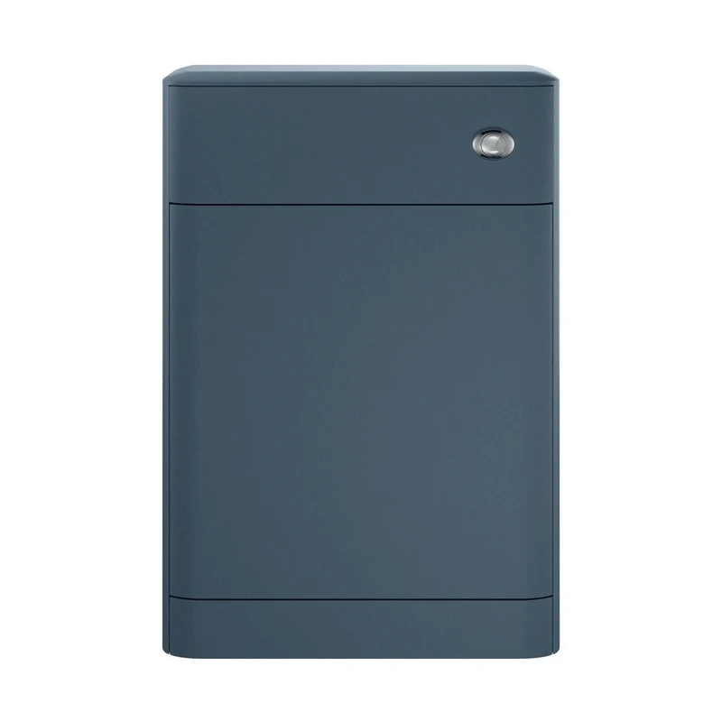 Hudson Reed Sarenna 500mm Wc Unit Contemp Mineral Blue MFC Smooth Matt 800x550x200mm