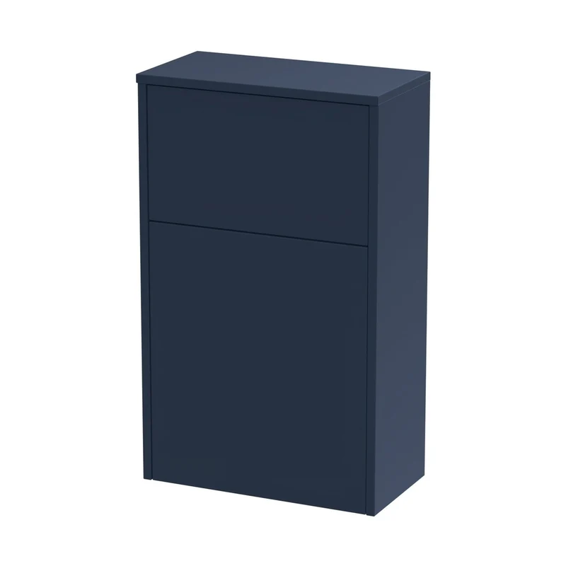 Hudson Reed Juno 500mm Wc Unit Contemp Midnight Blue MFC Painted Matt 821x502x260mm