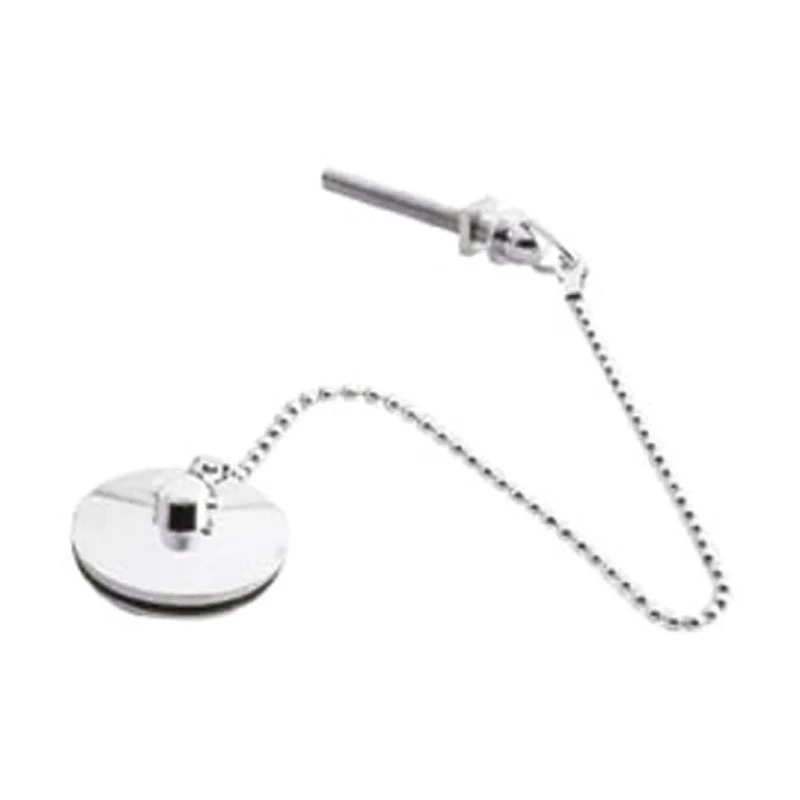 Hudson Reed Wastes Basin Plug And Chain Contemp Chrome Brass 38x38x14mm