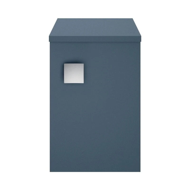 Hudson Reed Sarenna Wall Hung Cupboard Contemp Mineral Blue MFC Smooth Matt 448x305x440mm