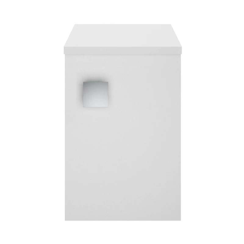 Hudson Reed Sarenna Wall Hung Cupboard Contemp Moon White MFC Smooth Matt 448x305x440mm