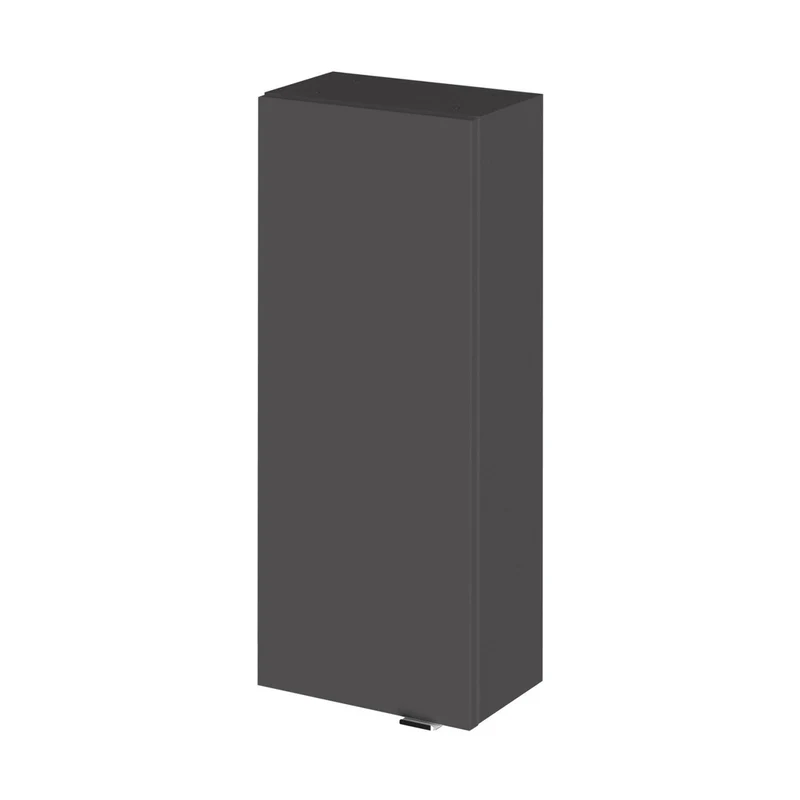 Hudson Reed Fusion 300mm Wall Unit Contemp Gloss Grey MFC Painted Gloss 713x300x182mm
