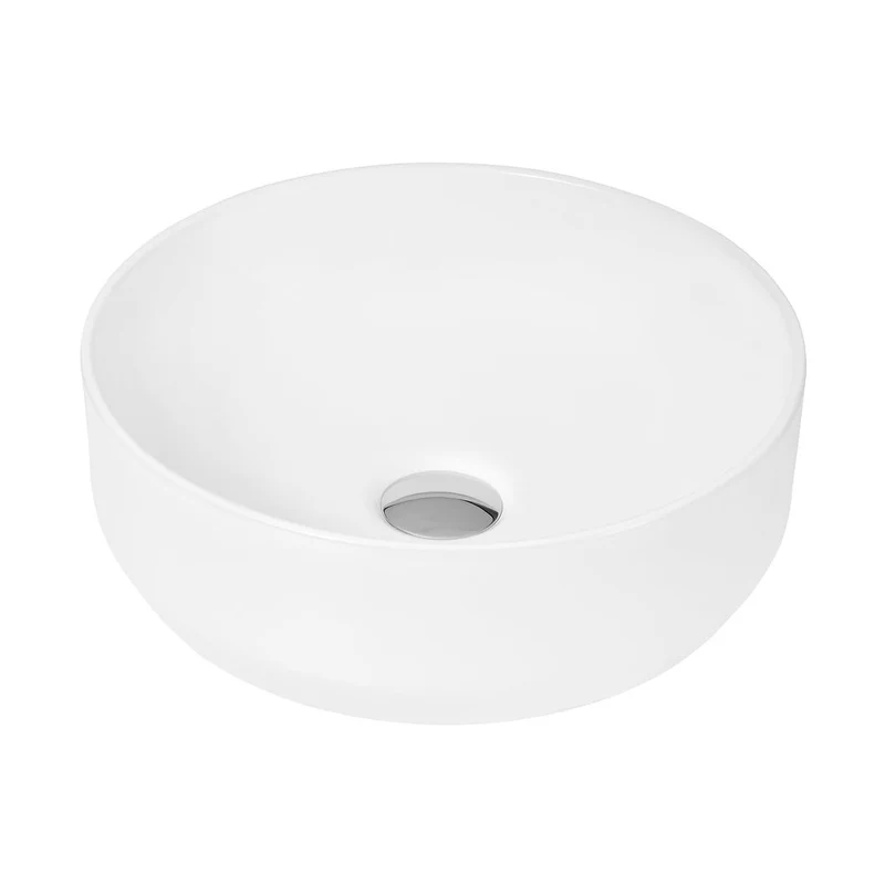 Hudson Reed Vessels Round Vessel Contemp White Vitreous China 120x350x350mm